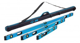 OX Pro Level Set - Includes 600mm, 1200mm, 1800mm Levels & Storage Bag £154.95